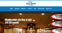 Desktop Screenshot of clubmetrousa.com